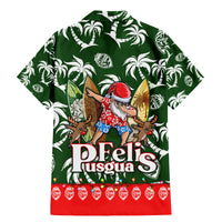 Guam Christmas Family Matching Mermaid Dress and Hawaiian Shirt Felis Pusgua Tropical Xmas Patterns DT02 - Polynesian Pride