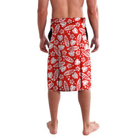 Mele Kalikimaka Shaka Santa Lavalava Hawaiian Surf Christmas Design with Aloha Spirit - Polynesian Pride