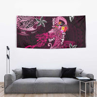 Breast Cancer Mermaid Polynesia Tapestry Faith Hope Love