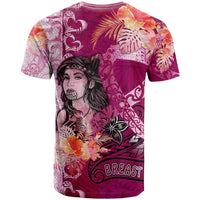 Breast Cancer New Zealand T Shirt Maori Aotearoa Girl Pink Out DT02 - Polynesian Pride