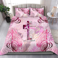 Breast Cancer Polynesian Bedding Set I Can Do All Things Through Christ
