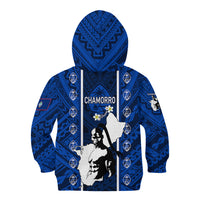 Guam Chamorro Warrior Kid Hoodie Traditional Tribal Patterns DT02 - Polynesian Pride
