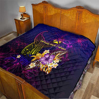 Wallis and Futuna Quilt Whale Hibiscus Polynesian DT02 - Polynesian Pride