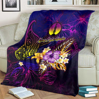 New Caledonia Blanket Whale Hibiscus Polynesian DT02 - Polynesian Pride