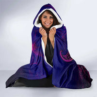 New Caledonia Hooded Blanket Whale Hibiscus Polynesian DT02 - Polynesian Pride