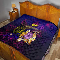 New Caledonia Quilt Whale Hibiscus Polynesian DT02 - Polynesian Pride