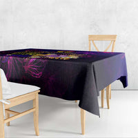 New Caledonia Tablecloth Whale Hibiscus Polynesian DT02 - Polynesian Pride