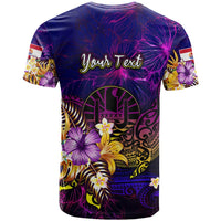 Tahiti French Polynesia T Shirt Whale Hibiscus Polynesian DT02 - Polynesian Pride