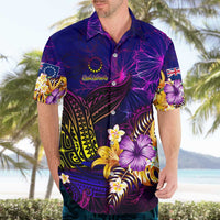 Cook Islands Hawaiian Shirt Whale Hibiscus Polynesian