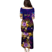 Northern Mariana Islands Puletasi Whale Hibiscus Polynesian