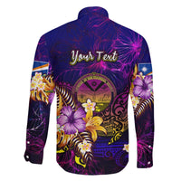 Marshall Islands Family Matching Off The Shoulder Long Sleeve Dress and Hawaiian Shirt Whale Hibiscus Polynesian