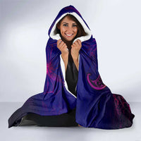 Marshall Islands Hooded Blanket Whale Hibiscus Polynesian