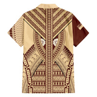 Fiji Bula Hawaiian Shirt Tapa Pattern Design DT02 - Polynesian Pride