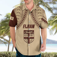 Fiji Bula Hawaiian Shirt Tapa Pattern Design DT02 - Polynesian Pride