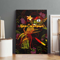 New Caledonia Canvas Wall Art Octopus Plumeria Polynesian Tattoo DT02 - Polynesian Pride