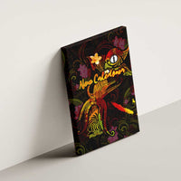 New Caledonia Canvas Wall Art Octopus Plumeria Polynesian Tattoo DT02 - Polynesian Pride
