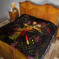 New Caledonia Quilt Octopus Plumeria Polynesian Tattoo DT02 - Polynesian Pride