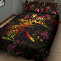 New Caledonia Quilt Bed Set Octopus Plumeria Polynesian Tattoo DT02 - Polynesian Pride