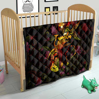 Tuvalu Quilt Octopus Plumeria Polynesian Tattoo