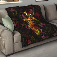 Marshall Islands Quilt Octopus Plumeria Polynesian Tattoo