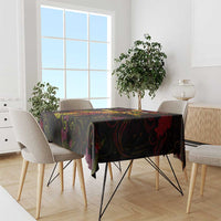 Marshall Islands Tablecloth Octopus Plumeria Polynesian Tattoo