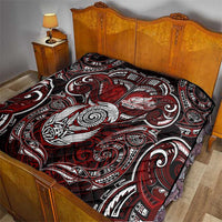 New Zealand Aotearoa Rugby Quilt Maori Fern Tattoo Art DT02 - Polynesian Pride