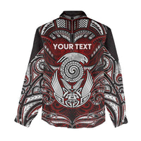 Personalized New Zealand Aotearoa Rugby Women Casual Shirt Maori Fern Tattoo Art DT02 - Polynesian Pride