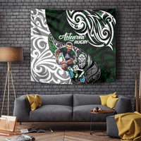 NZ Aotearoa Rugby Tapestry New Zealand Silver Fern