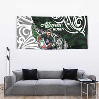 NZ Aotearoa Rugby Tapestry New Zealand Silver Fern