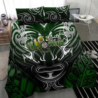 Warriors Maori Darts Bedding Set New Zealand Darts Silver Fern