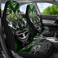 Warriors Maori Darts Car Seat Cover New Zealand Darts Silver Fern