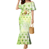 Kiwi Cannibalism Mermaid Dress New Zealand Kiwi Cute Bird Funny DT02 Women Green - Polynesian Pride