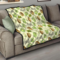 Kiwi Cute Humorous Quilt New Zealand Fruit DT02 - Polynesian Pride