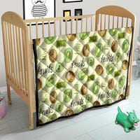 Kiwi Cute Humorous Quilt New Zealand Fruit DT02 - Polynesian Pride