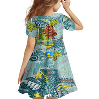 Palau Father's Day Polynesia Family Matching Puletasi and Hawaiian Shirt Dad and Son DT02 - Polynesian Pride