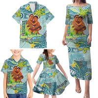 Palau Father's Day Polynesia Family Matching Puletasi and Hawaiian Shirt Dad and Son DT02 - Polynesian Pride