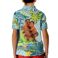 Palau Father's Day Polynesia Kid Polo Shirt Dad and Son DT02 - Polynesian Pride