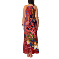 Happy Father's Day French Polynesia Family Matching Tank Maxi Dress and Hawaiian Shirt Family Turtle Hibiscus DT02 - Polynesian Pride