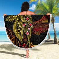 Papua New Guinea 50th Independence Day Beach Blanket Culture Spirit and Sovereignty DT02 - Polynesian Pride