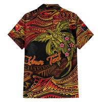 Papua New Guinea 50th Independence Day Family Matching Tank Maxi Dress and Hawaiian Shirt Culture Spirit and Sovereignty DT02 - Polynesian Pride