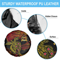 Papua New Guinea 50th Independence Day Spare Tire Cover Culture Spirit and Sovereignty