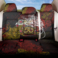 PNG 1975 - 2025 Back Car Seat Cover Papua New Guinea 50th Independence Anniversary