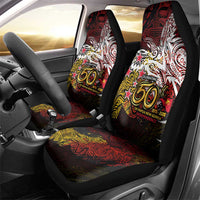 PNG 1975 - 2025 Car Seat Cover Papua New Guinea 50th Independence Anniversary