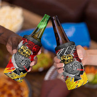 Papua New Guinea 50th Independence Day 4 in 1 Can Cooler Tumbler Celebrate Our History, Inspire Our Future DT02 - Polynesian Pride