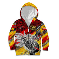 Papua New Guinea 50th Independence Day Kid Hoodie Celebrate Our History, Inspire Our Future