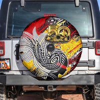 Papua New Guinea 50th Independence Day Spare Tire Cover Celebrate Our History, Inspire Our Future DT02 Art - Polynesian Pride