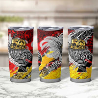 Papua New Guinea 50th Independence Day Tumbler Cup Celebrate Our History, Inspire Our Future