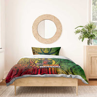 Vanuatu 45th Independence Anniversary Bedding Set Embracing Our Traditions Shaping Our Future