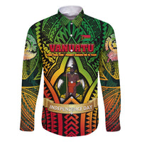 Vanuatu 45th Independence Anniversary Family Matching Short Sleeve Bodycon Dress and Hawaiian Shirt Embracing Our Traditions Shaping Our Future