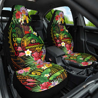 45th Anniversary of Freedom Vanuatu Car Seat Cover Island Pride Cultural Power Pacific Unity